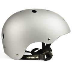 Industrial Helmet Flat Silver-S