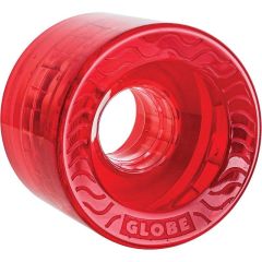 Globe Retro Flex Cruiser Wheels Clear Red 58mm