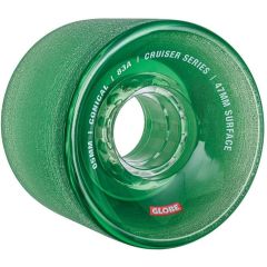 Globe Conical Cruiser Wheels Clear Forest 65mm