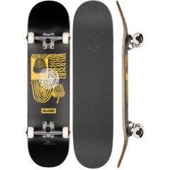 GLOBE G1 Fairweather Black/Yellow Skateboard Complete 8.00