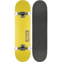 GLOBE Goodstock Yellow Skateboard complete 7.75