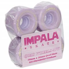 Impala Rollerskates Wheels Pastel Lilac 58mm 82A 4pack