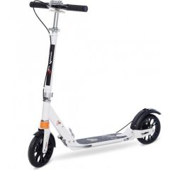 LEO PRO Street - קורקינט לילדים ובני נוער עם מעצור דיסק לבן