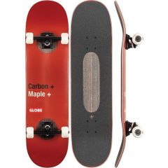 GLOBE G3 Bar Red Skateboard complete 8.25