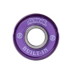 HONDAR TITANIUM BEARINGS BUILT-IN SPACER PURPLE 