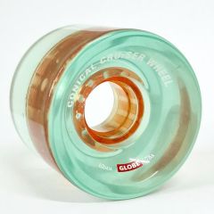 גלגלים לסקייטבורד Globe Cruiser Wheels 62mm/78A Clear Green