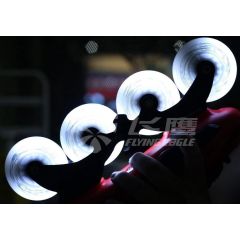 FLYING EAGLE LAZERWHEELZ WHITE 4 PCS-76mm