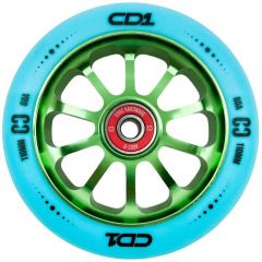גלגל לקורקינט פעלולים CORE CD1 Spoked 110mm - Blue/Lime