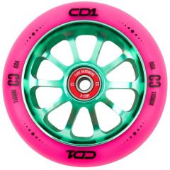 גלגל לקורקינט פעלולים CORE CD1 Spoked 110mm - Pink/Teal