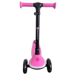 קורקינט לילדים 3 גלגלים GROW PRO X2 ורוד