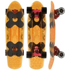 CHOKE SKATEBOARDS Spicy Sabrina 23.6*7 Neon Yellow