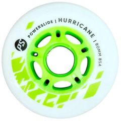 POWERSLIDE Hurricane Wheel 80MM 85A White