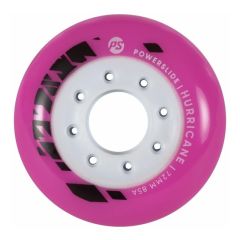 POWERSLIDE Hurricane Wheels 72MM 85A Pink 4pcs