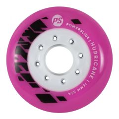 POWERSLIDE Hurricane Wheels 76MM 85A Pink 4pcs set