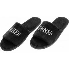 BONES WHEELS Slippers Home School'd Black