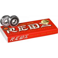 מיסבים Bones Super REDS Skateboard Bearings 8 pack