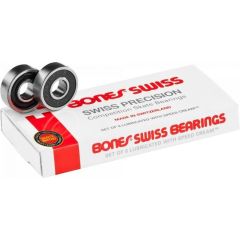 מיסבים Bones Super REDS Skateboard Bearings 8 pack