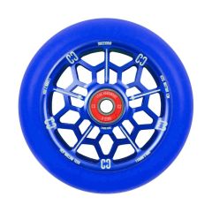 גלגל ליבת מתכת לקורקינט פעלולים CORE Hex Hollow 110mm Navy Blue
