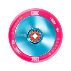 גלגל ליבת מתכת לקורקינט פעלולים CORE Hollow V2 110mm Pink/Blue