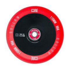 גלגל ליבת מתכת לקורקינט פעלולים CORE Hollow V2 110mm Red/Black
