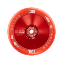 גלגל ליבת מתכת לקורקינט פעלולים CORE Hollow V2 110mm Red