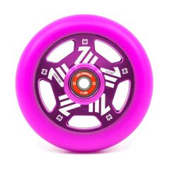 גלגל ליבת מתכת לקורקינט פעלולים CORE Vent Hollow 110mm Purple
