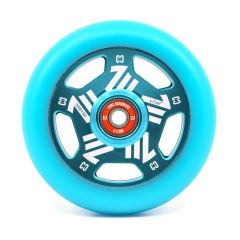 גלגל ליבת מתכת לקורקינט פעלולים CORE Vent Hollow 110mm Mint Blue
