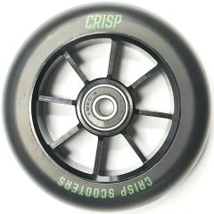 גלגל ליבת מתכת לקורקינט פעלולים CRISP 100mm Alloy Core Wheel Black/Black