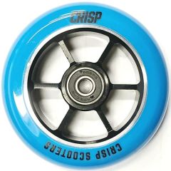 גלגל ליבת מתכת לקורקינט פעלולים CRISP 100mm Alloy Core Wheel Blue/Black