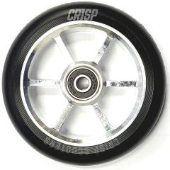 גלגל ליבת מתכת לקורקינט פעלולים CRISP 110mm Alloy Core Wheel Black/Raw