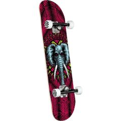 סקייטבורד Powell Peralta Vallely Elephant One Off Red Birch Complete Skateboard 8.25