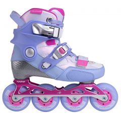 רולרבליידס קארבון מקצועי לילדים Flying Eagle Drift Jr Purple