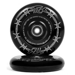 גלגלים לקורקינט פעלולים Tilt Durare Barbed Black 24 × 110