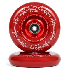 גלגלים לקורקינט פעלולים Tilt Durare Barbed Crimson 24 × 110
