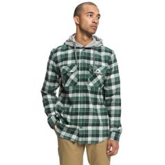 DC Runnels Long Sleeve Hooded Flannel Shirt 1