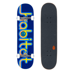 HABITAT Eroded Expo Blue Skateboard Complete 7.75