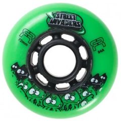 Seba Street Invaders set of 4 Wheels-72-Green