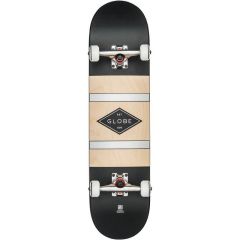 GLOBE G1 Diablo 2 Black/Silver Skateboard Complete 8.00