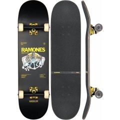 Globe G2 Ramones Road to Run Skateboard 8.25 