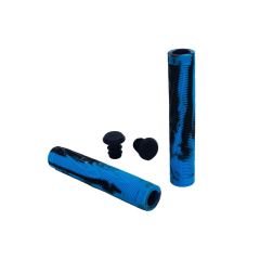 Grit Handlebar Grips 160mm BLACK/Blue