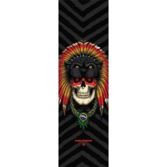 Powell Peralta Hoefler Skull Grip Tape Sheet 9 x 33