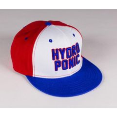 HYDROPONIC EXPOS WHITE RED BLUE CAP