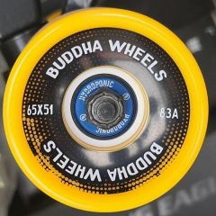 HYDROPONIC BUDDHA YELLOW WHEELS 65MM 83A