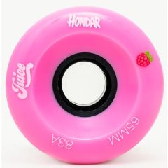 HONDAR JUICE WHEELS 65mmX32mm 83A PINK SET OF 4