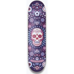 HYDROPONIC MEXICAN SKULL Blue DECK ONLY 8.25