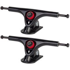 Paris V3 195mm 50º BLACK SET OF 2 TRUCKS