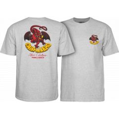 Powell Peralta Steve Caballero Original Dragon T-shirt - Grey