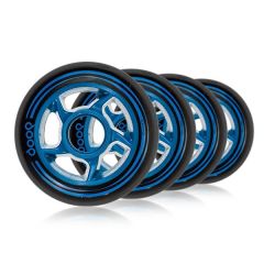 גלגלים סט של 4 80 מ''מ POWERSLIDE DOOP BLUE