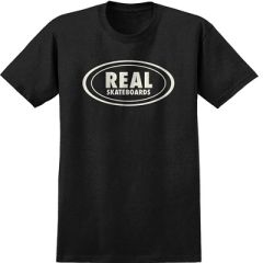 חולצה Real Oval Heather Black Discharger