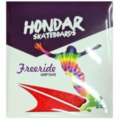 HONDAR FREERIDE GRIPTAPE RED 10''X11'' 4 SHEETS